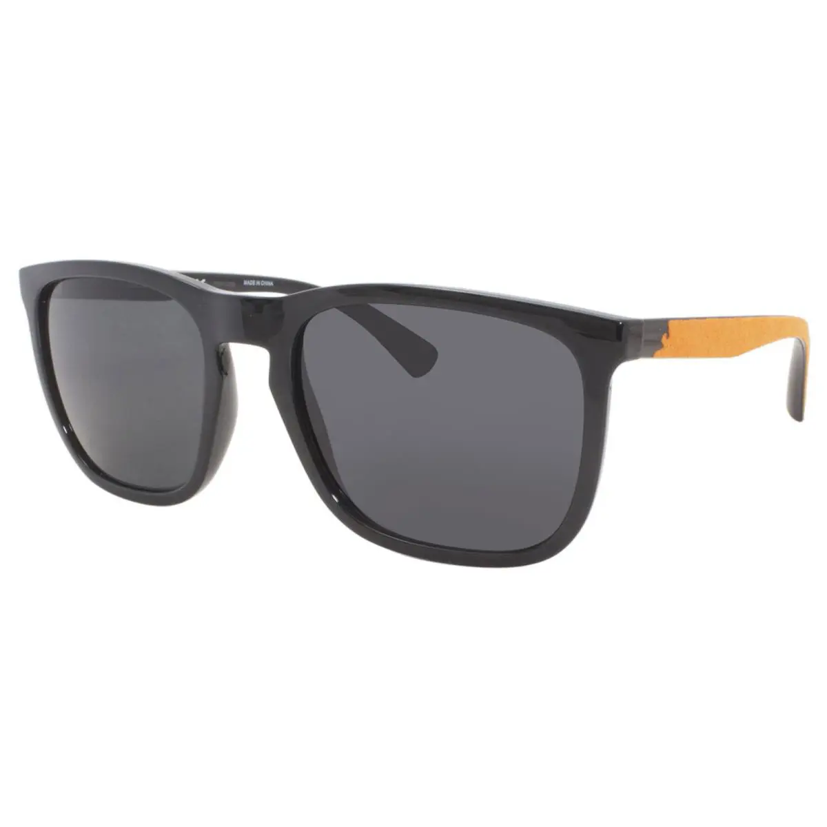 EA4132 5017/87 Sunglasses Men`s Black-orange/grey Lenses 57mm by Emporio Armani