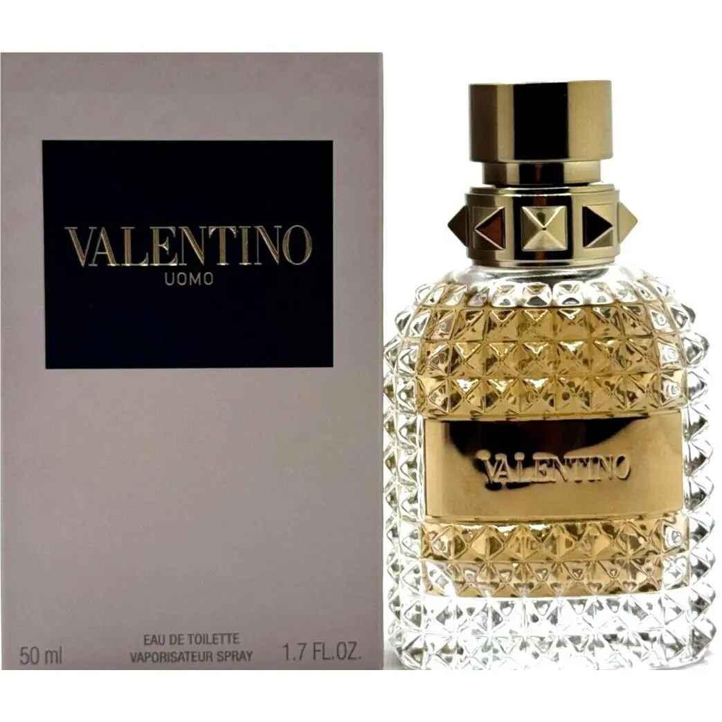 Valentino Uomo Eau DE Toilette Spray For Men 1.7 Oz / 50 ml Item
