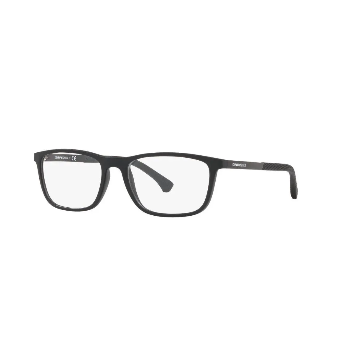 Emporio Armani Men`s 0EA3069 5001 53mm Rectangular Eyeglasses