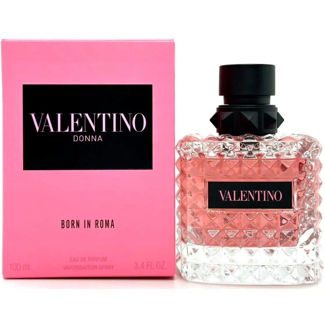 Valentino Donna Born IN Roma Eau DE Parfum Spray Women 3.4 Oz / 100 ml