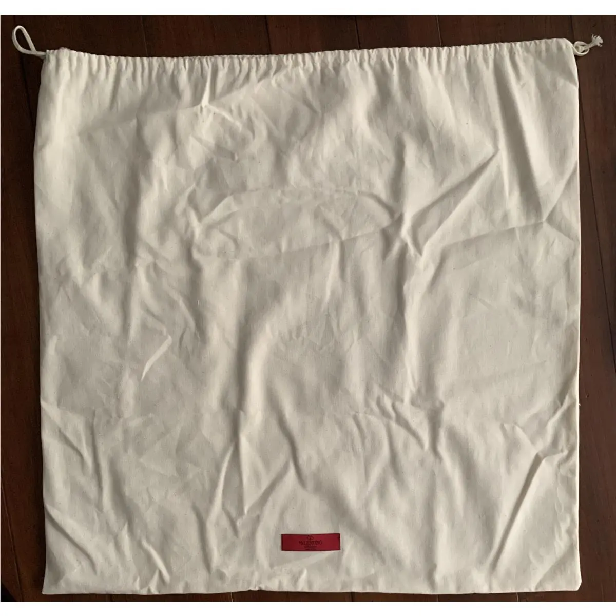 Valentino 25 X 25 Cotton Canvas Dust Travel Storage Bag