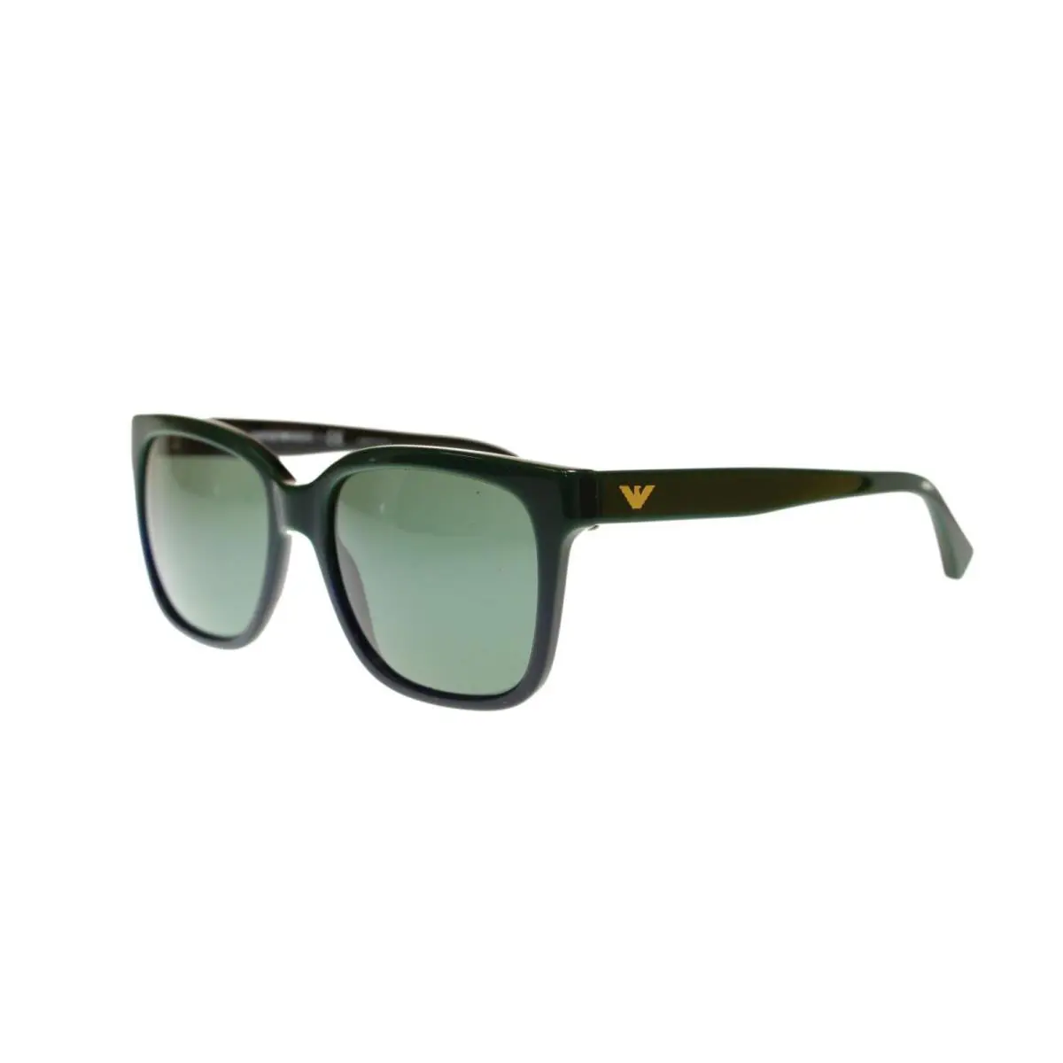 Women`s Sunglasses EA4042 534971 Green Blue Square 55mm by Emporio Armani