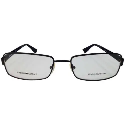Emporio Armani EA9679 2NM Matte Brown Metal Eyeglasses 53-17-140 Italy RX