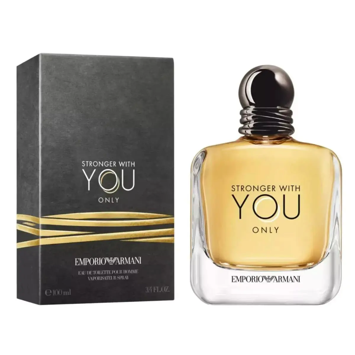 Stronger with You Only by Emporio Armani 3.4 OZ Edt For Men