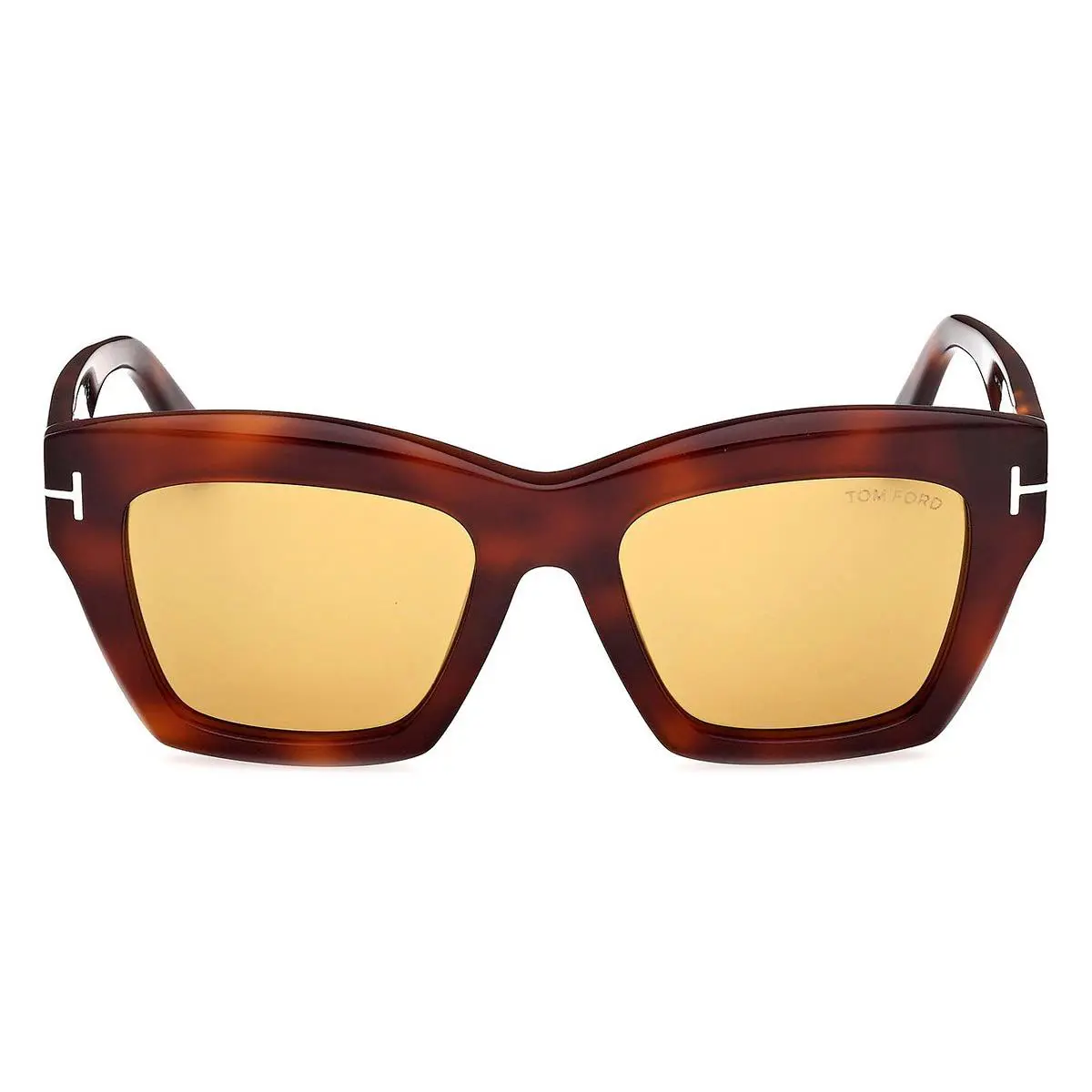 Tom Ford Luna FT1191 Sunglasses Female Blonde Havana 52mm - Frame: Blonde Havana, Lens: Brown