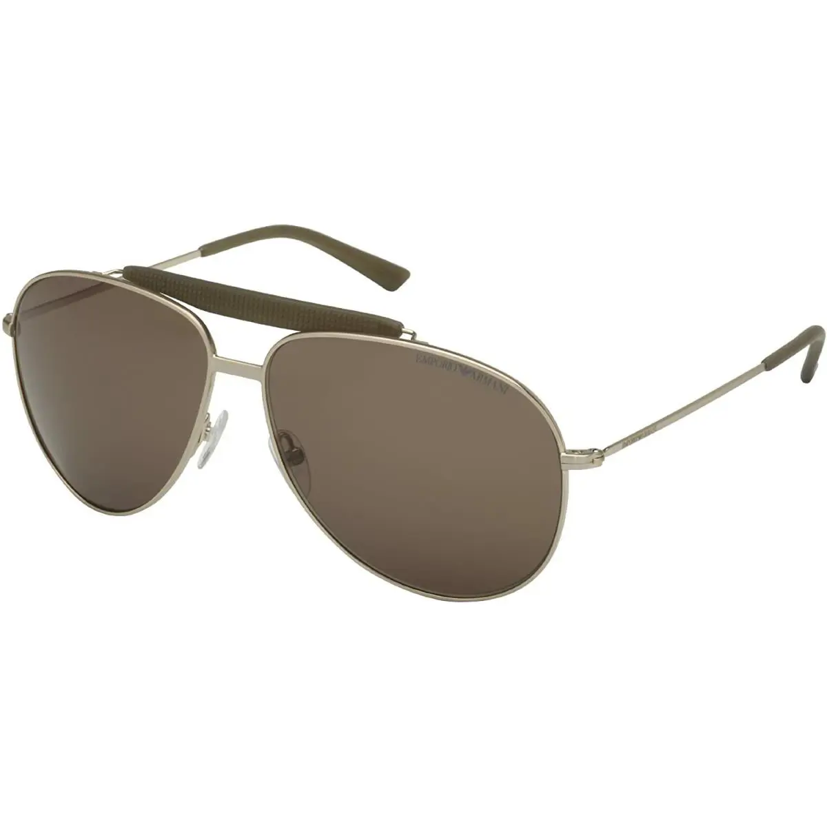 Emporio Armani EA9807/s 00004 Gold Metal Aviator Sunglasses Frame 60-12-140