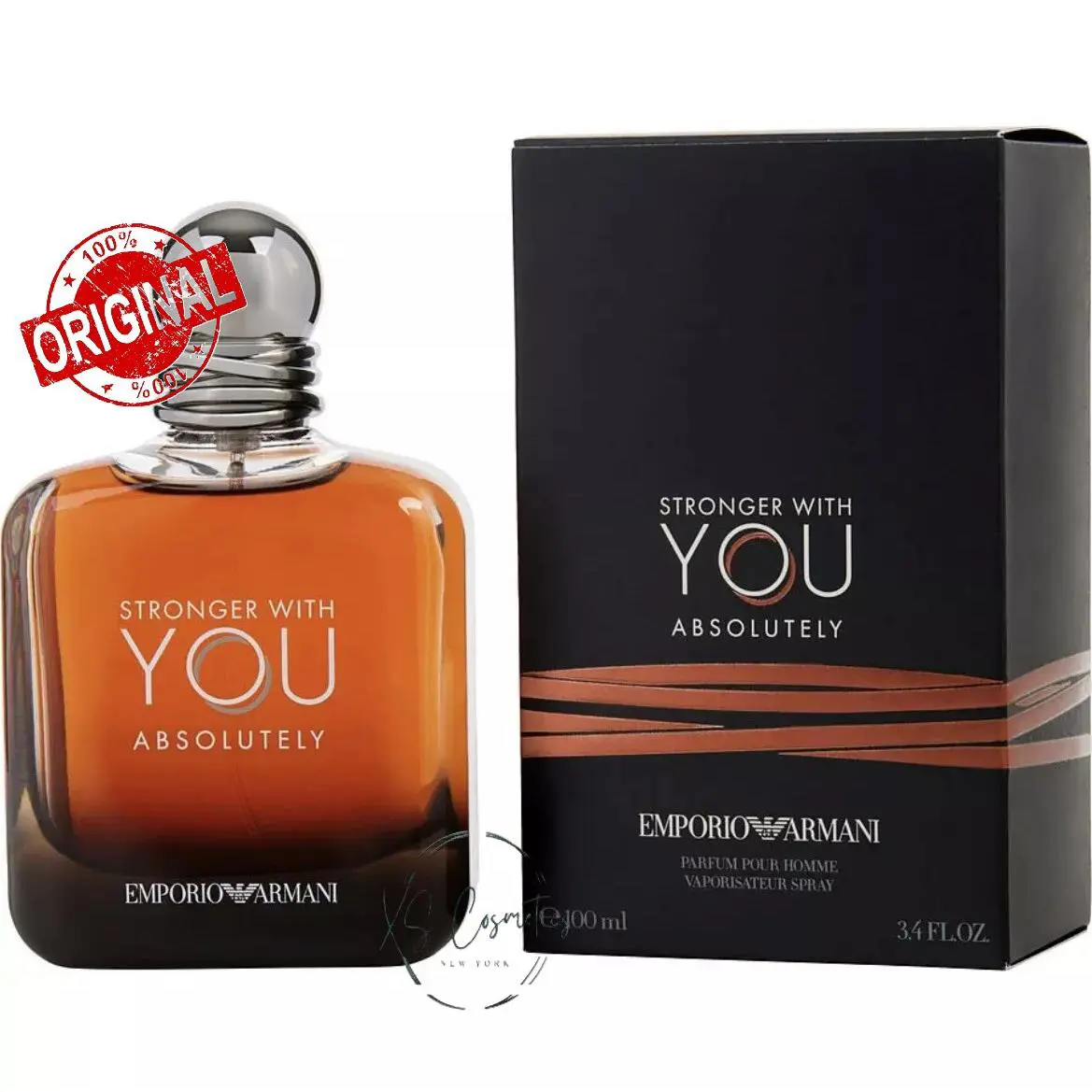 Emporio Armani Stronger with You Absolutely 3.4oz Parfum Spray