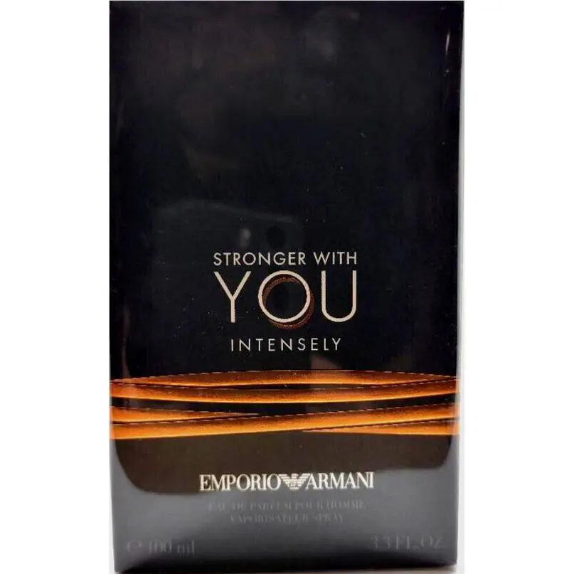 Emporio Armani Stronger with You Intensely Eau DE Parfum Spr Men 3.3 Oz / 100 ml
