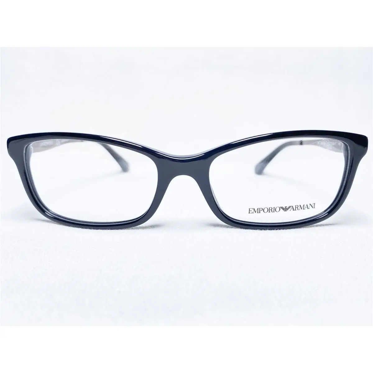 Emporio Armani EA3031 5017 Womens Black Rectangle Eyeglasses Frames 53/17