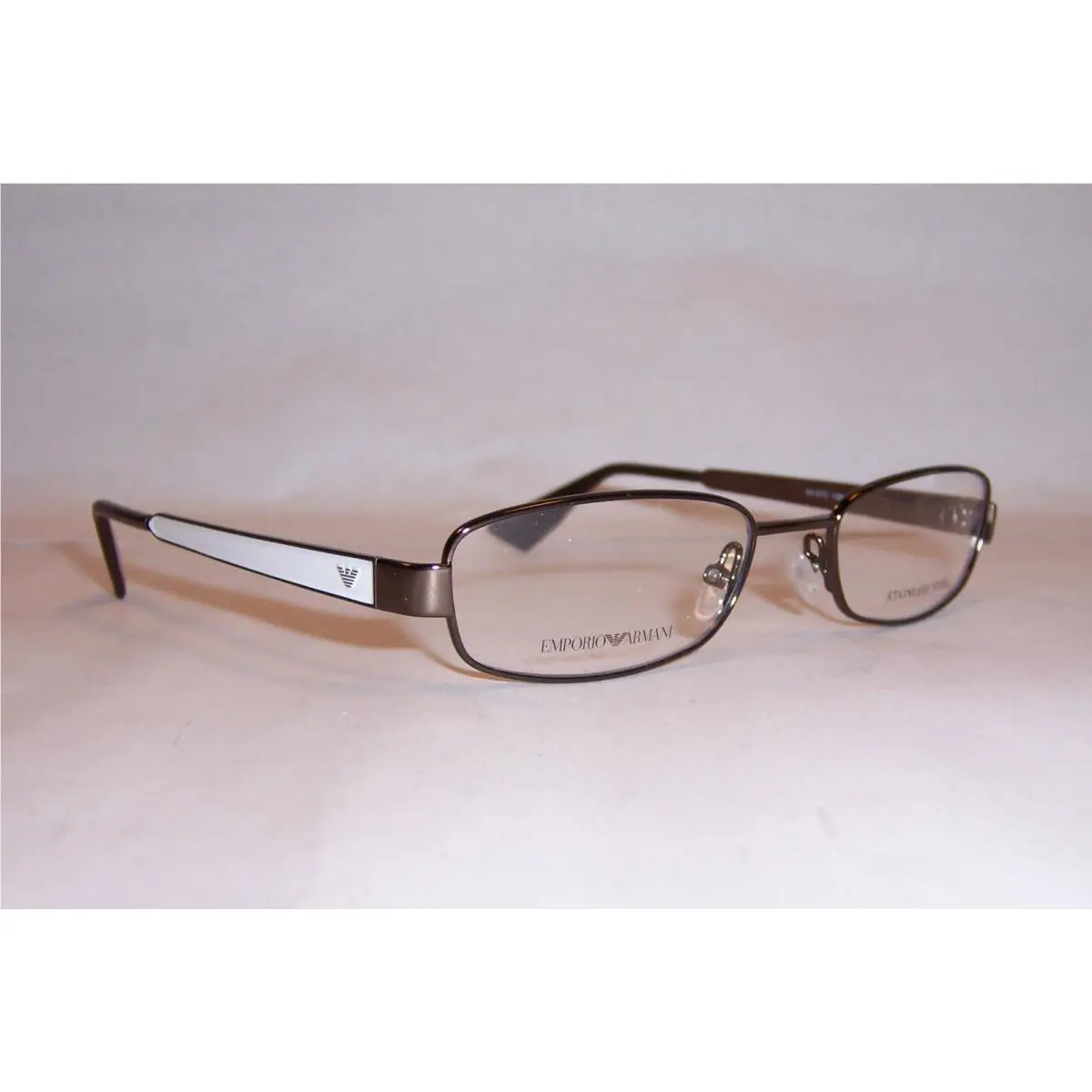 Emporio Armani Eyeglasses EA 9772 O9M Brown White 50mm RX