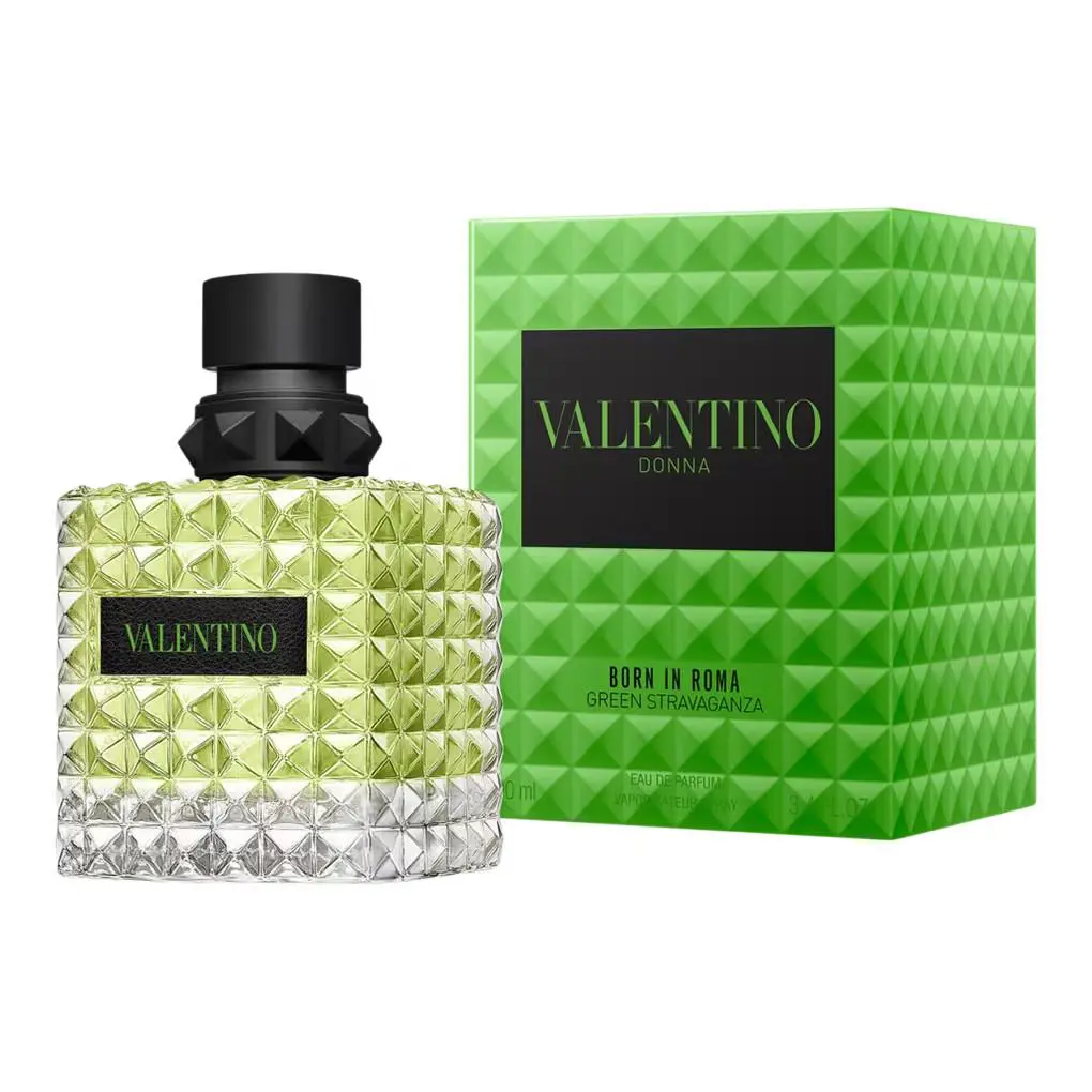 Valentino Donna Born In Roma Green Stravaganza 3.4oz Edp Box
