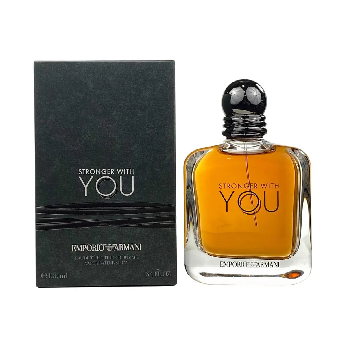 Stronger with You Eau De Toilette For Men 3.4 oz by Emporio Armani