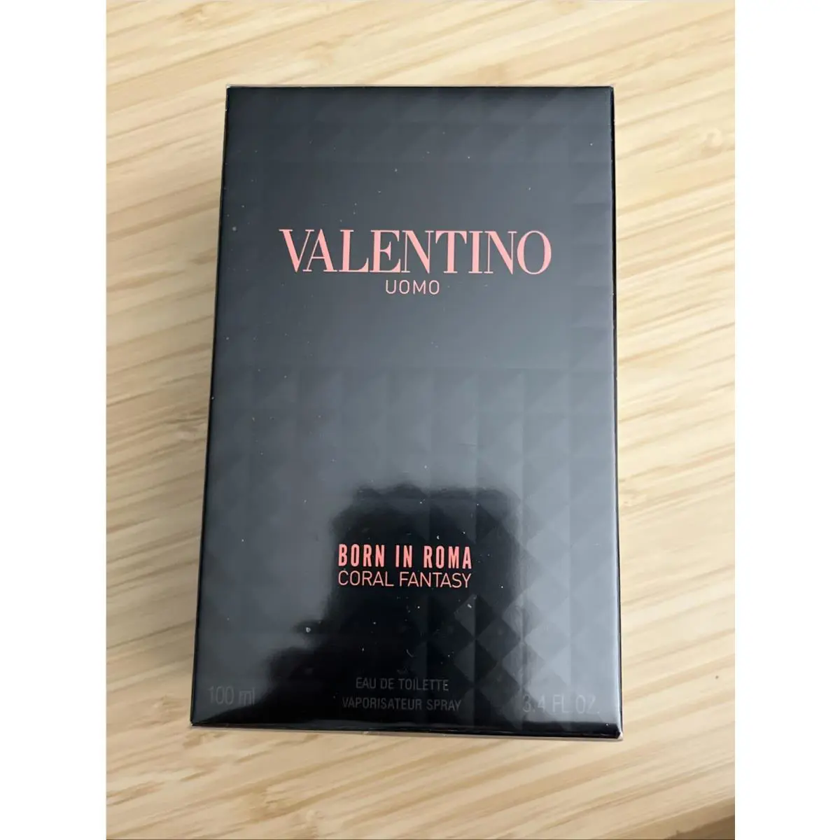 Valentino Uomo Born IN Romo Coral Fantasy Eau DE Toilette Vap Spray 3.4 OZ Men’s