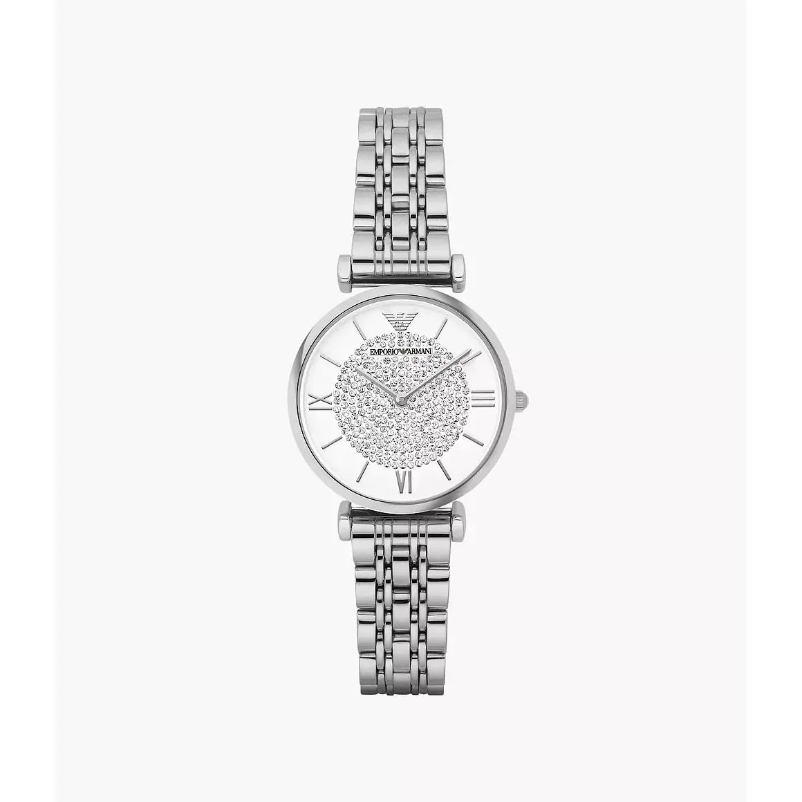 Emporio Armani AR1925 Women`s Two-hand Silver Stainless Steel Watch 32mm