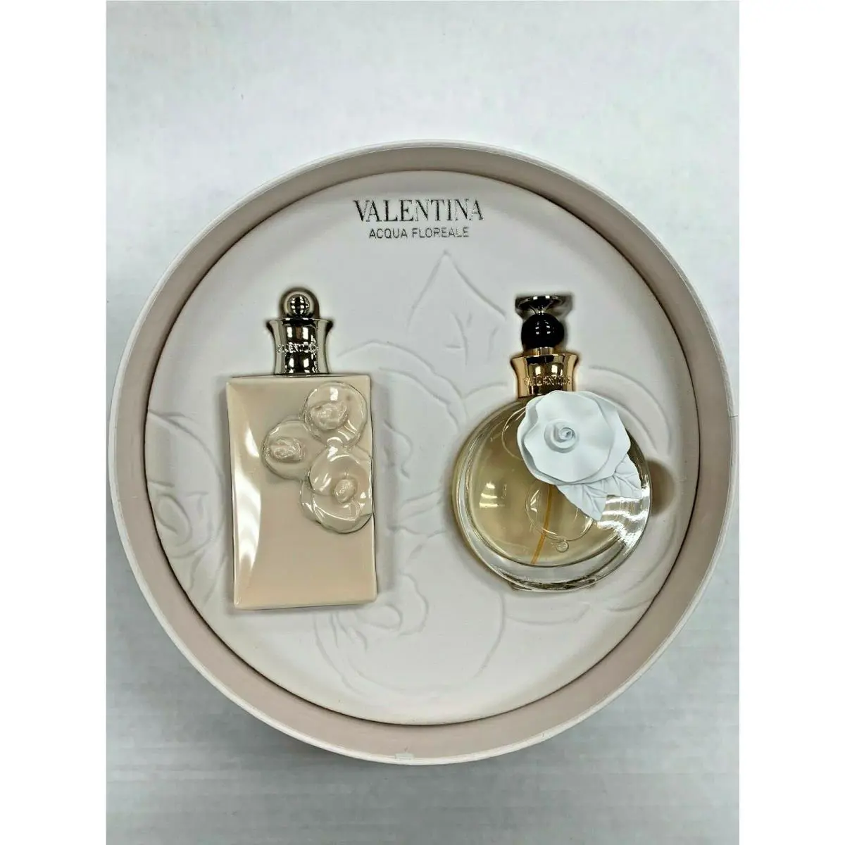 Valentina Acqua Floreale by Valentino Gift Set Edt Spray 1.7 OZ 3.4 OZ Body L