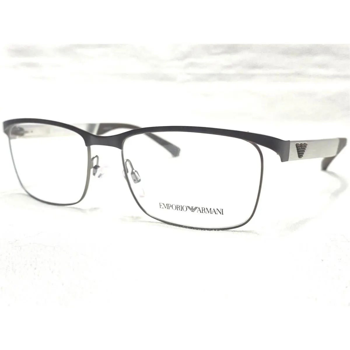 Emporio Armani EA1057 3161 Mens Brown/gunmetal Eyeglasses Frames 54/17 145