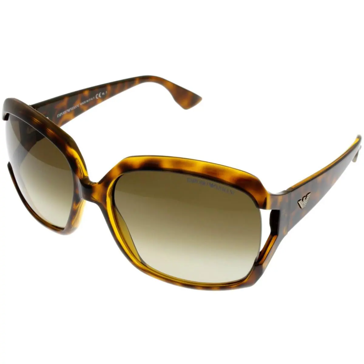 Emporio Armani Sunglasses Women Brown Havana Square EA9708 79I