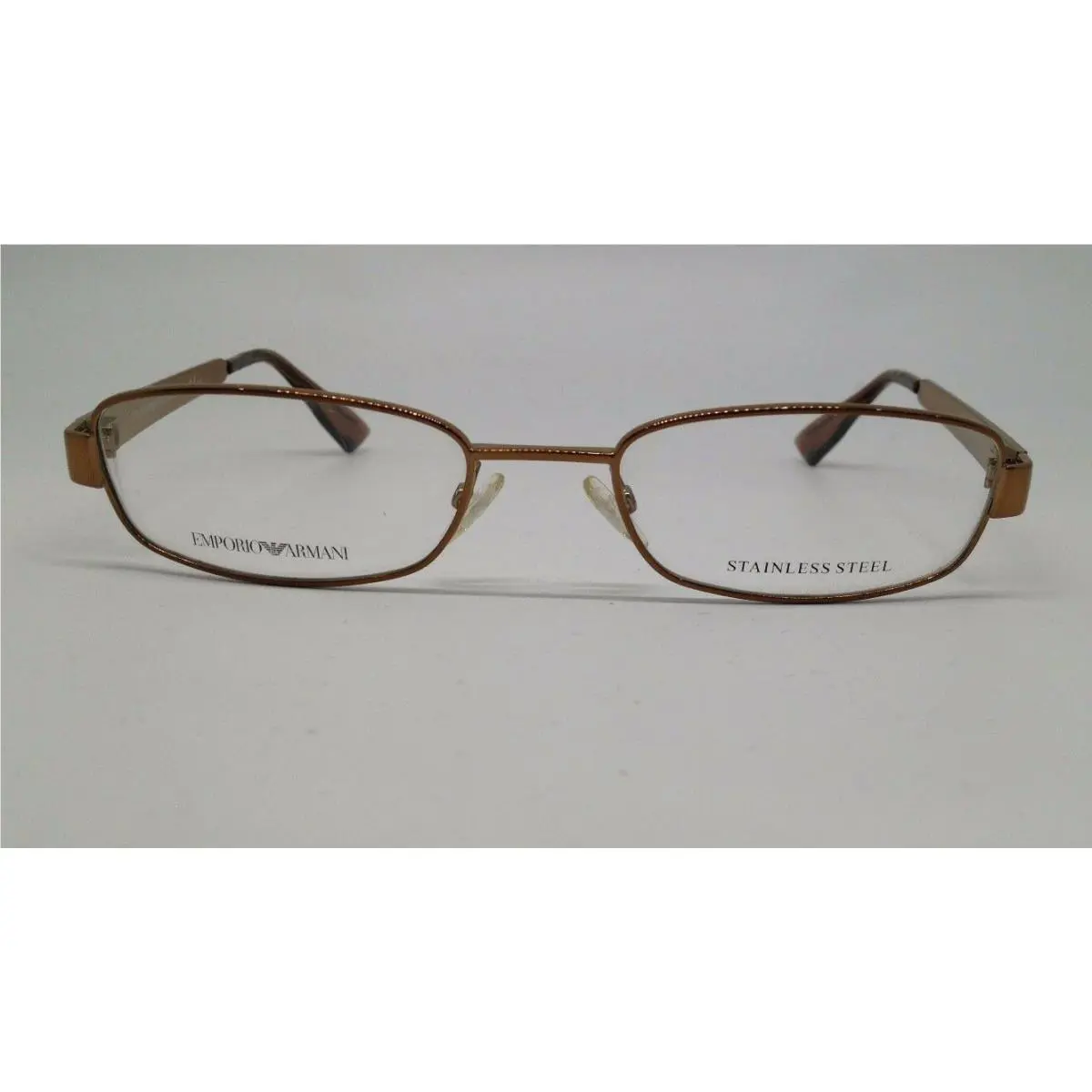 Emporio Armani EA 9772 Brown Brass O9L Metal Eyeglasses Frame 50-18-135