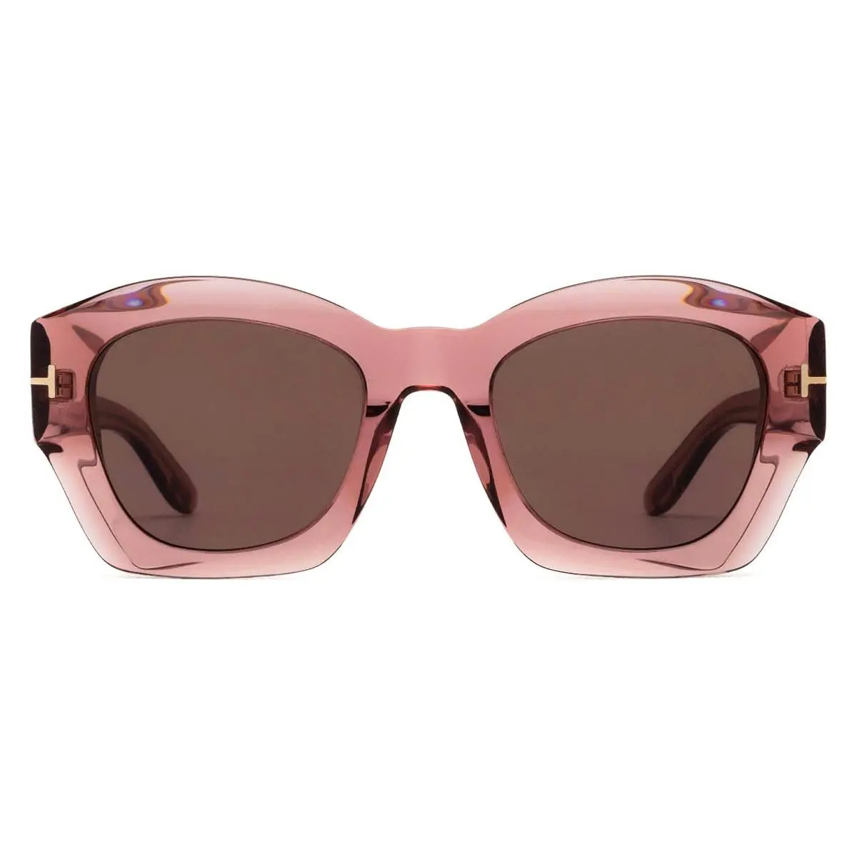 FT1083 Guilliana Sunglasses Women Shiny Dark Pink 52mm by Tom Ford