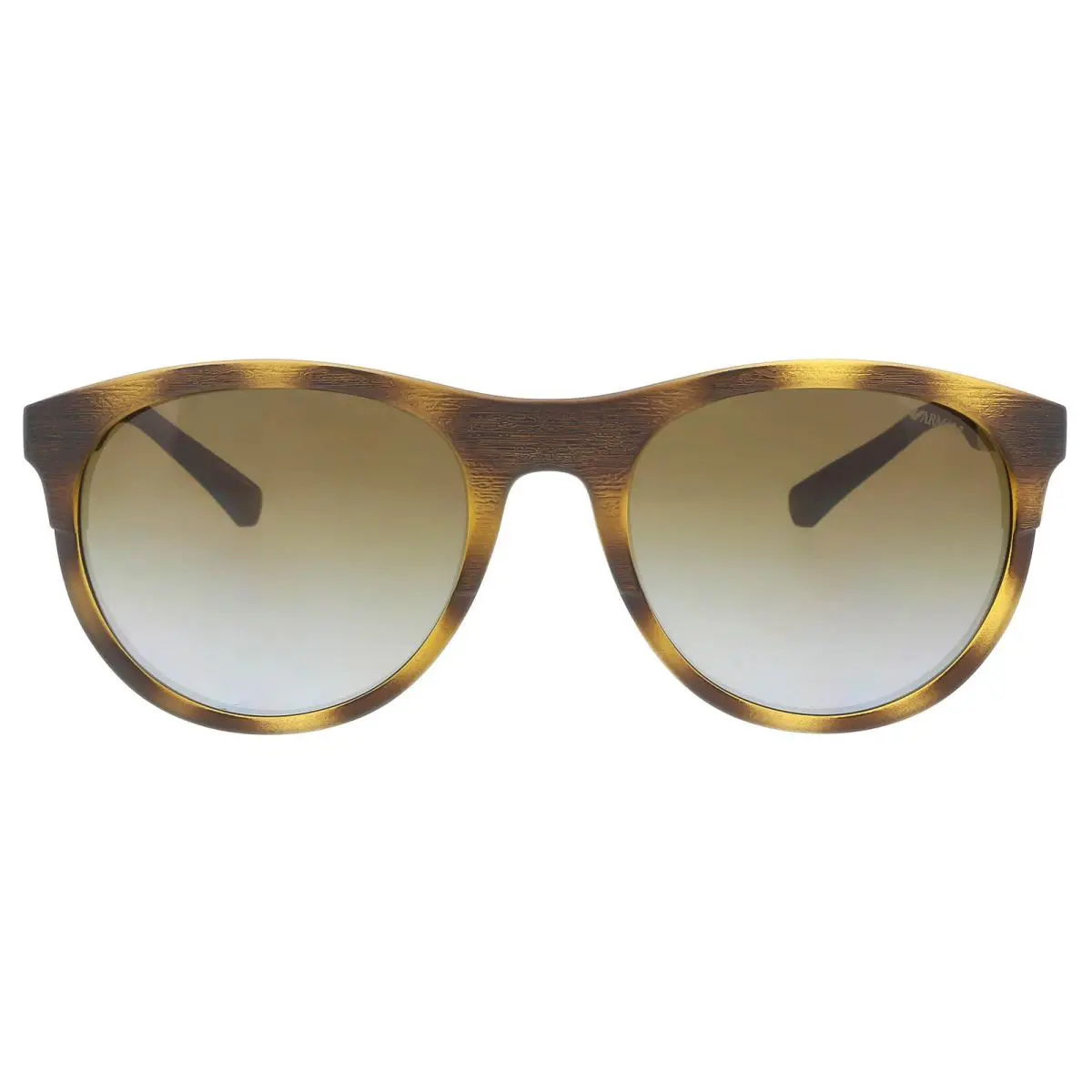 Emporio Armani EA4084 5089T5 Havana/silver Round Sunglasses