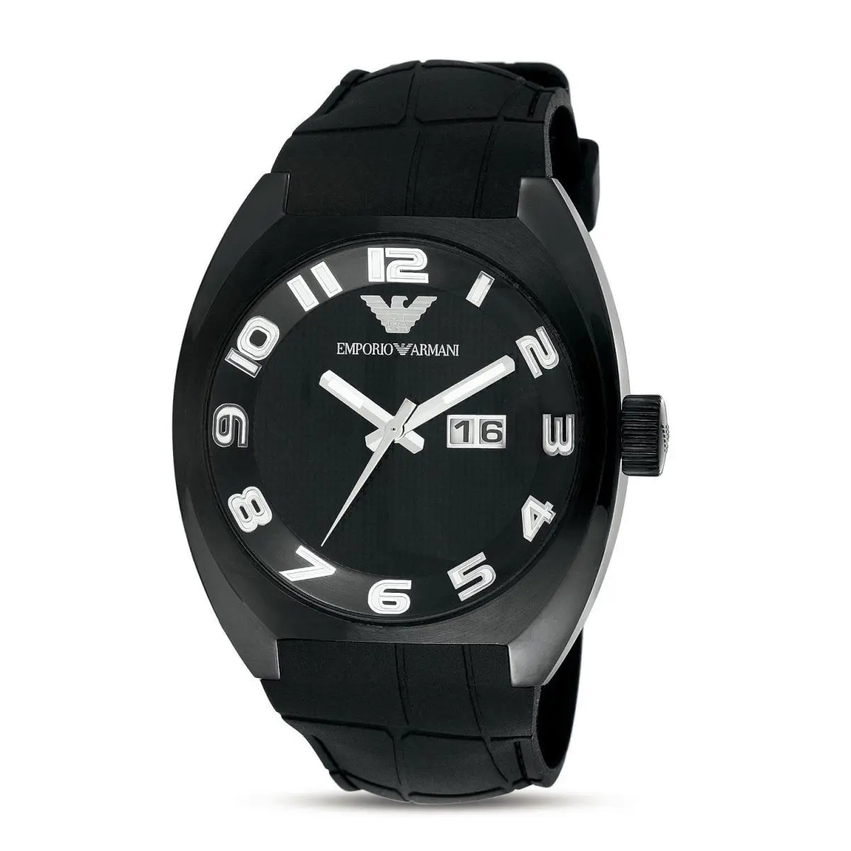 AR5844 Black Sport Date Men`s Watch - Great Gift by Emporio Armani