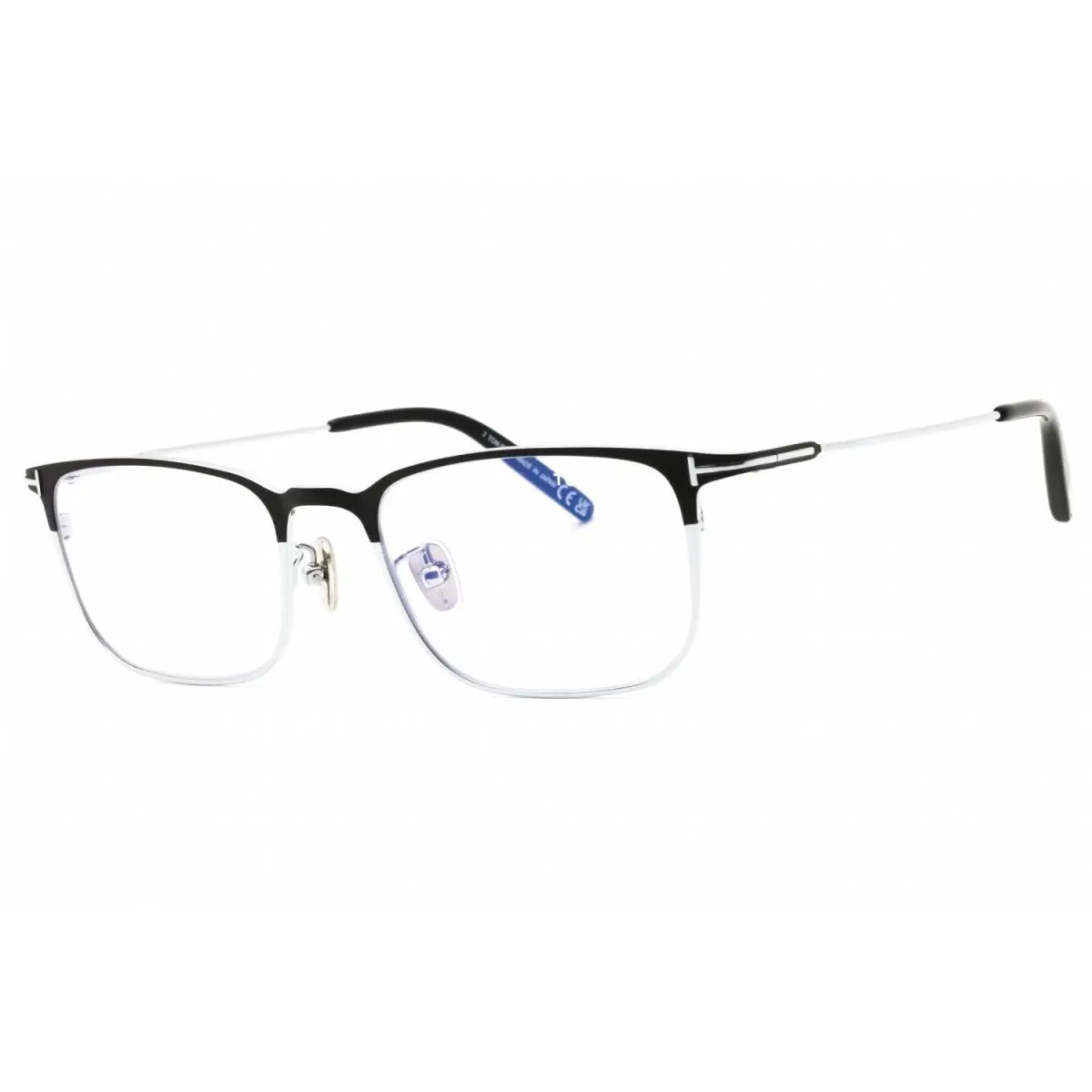 Tom Ford TF5929-D-B 002 Square Matte Black-silver 51 mm Men`s Eyeglasses Frame