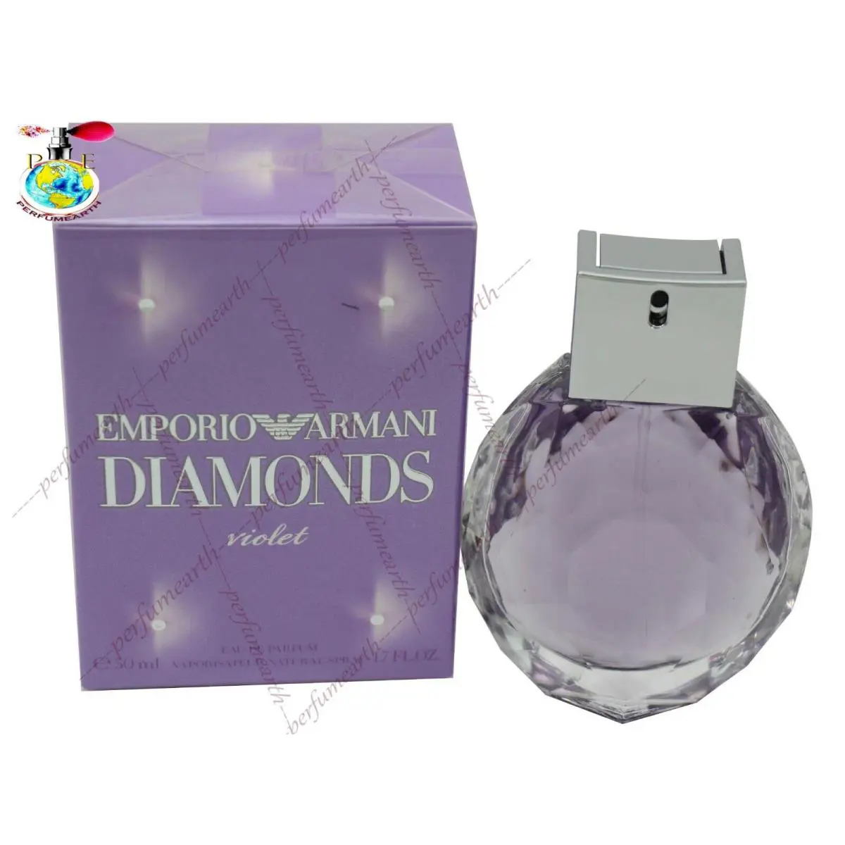 Diamonds Violet For Woman 1.7/1.6 oz Edp Spray by Emporio Armani