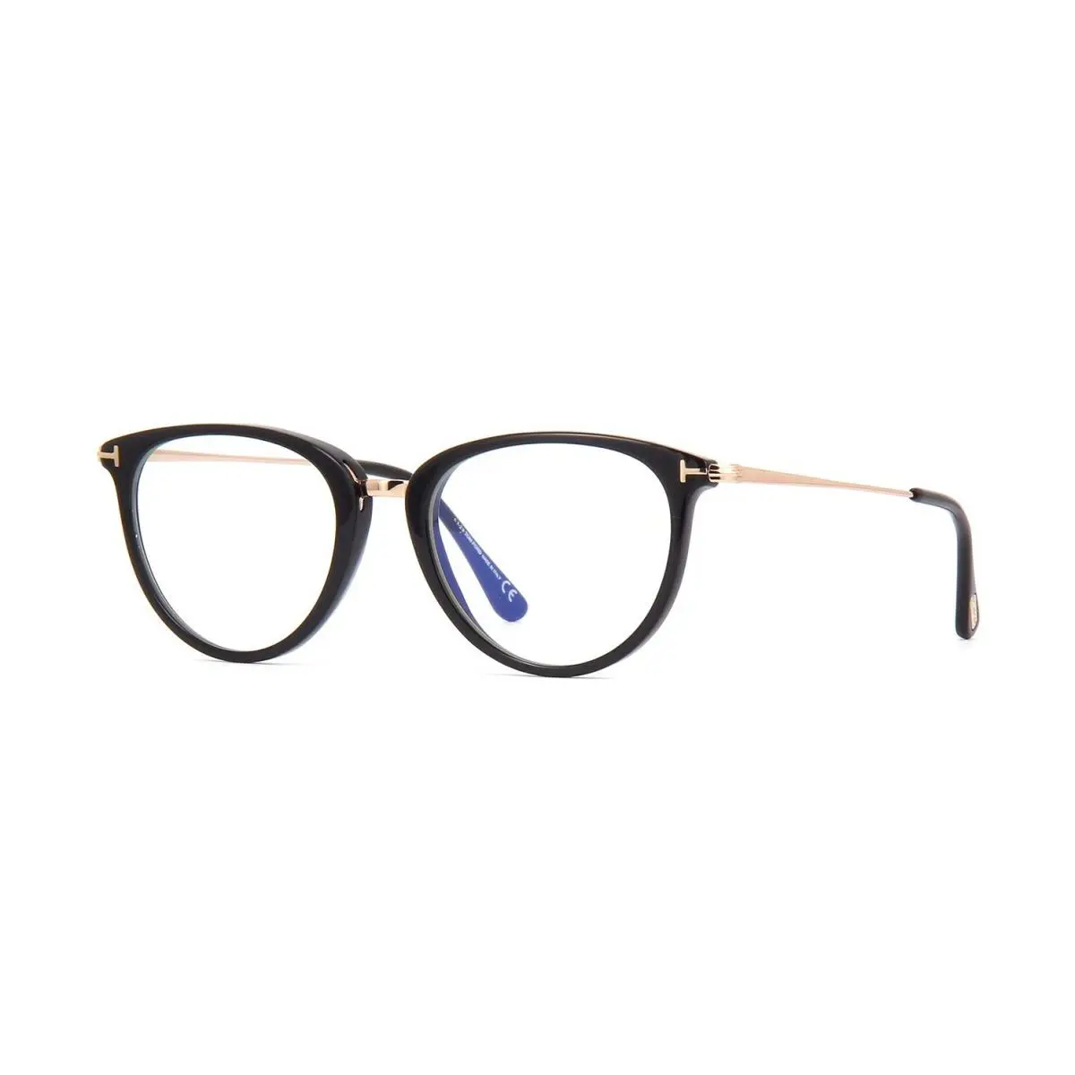 Tom Ford FT5640-B Blue Block Black 001 Eyeglasses