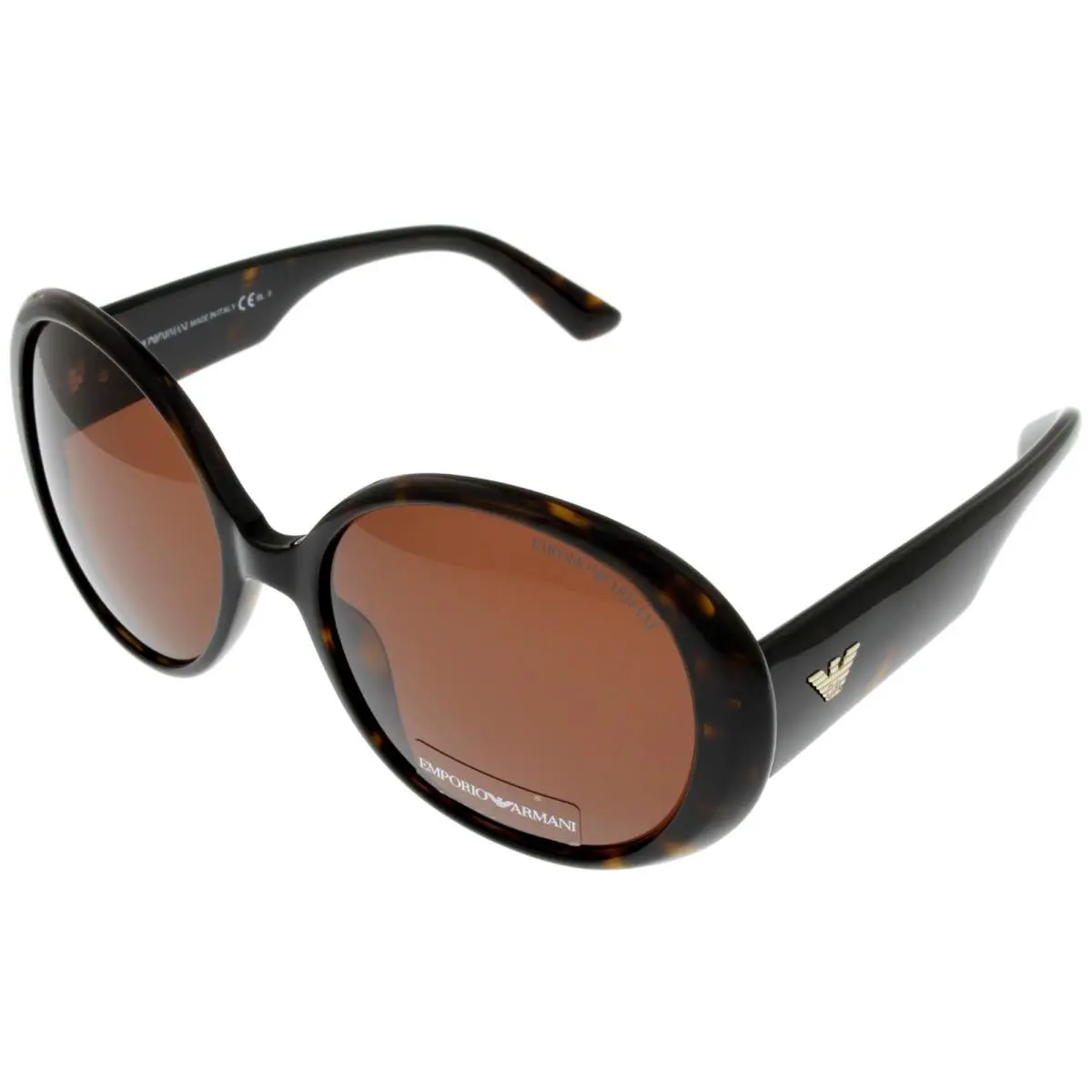 Emporio Armani Sunglasses Women Brown Dark Havana Oval EA9607/S 086