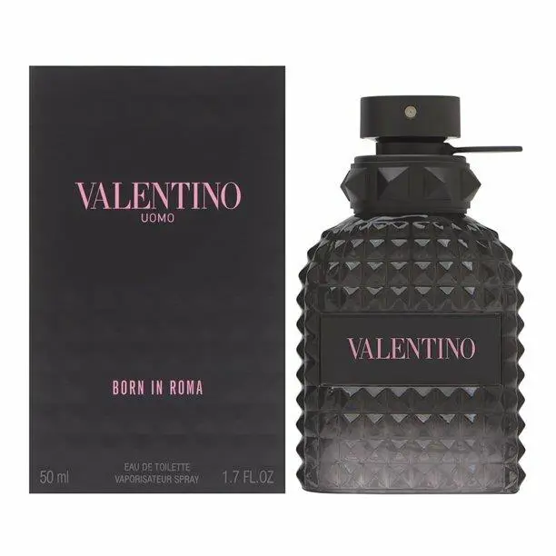 Uomo Born In Roma 50ML 1.7oz Men`s Eau de Toilette Spr by Valentino