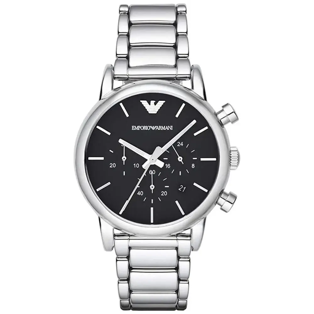 Emporio Armani AR1853 Men`s Chronograph Stainless Steel Watch 41mm