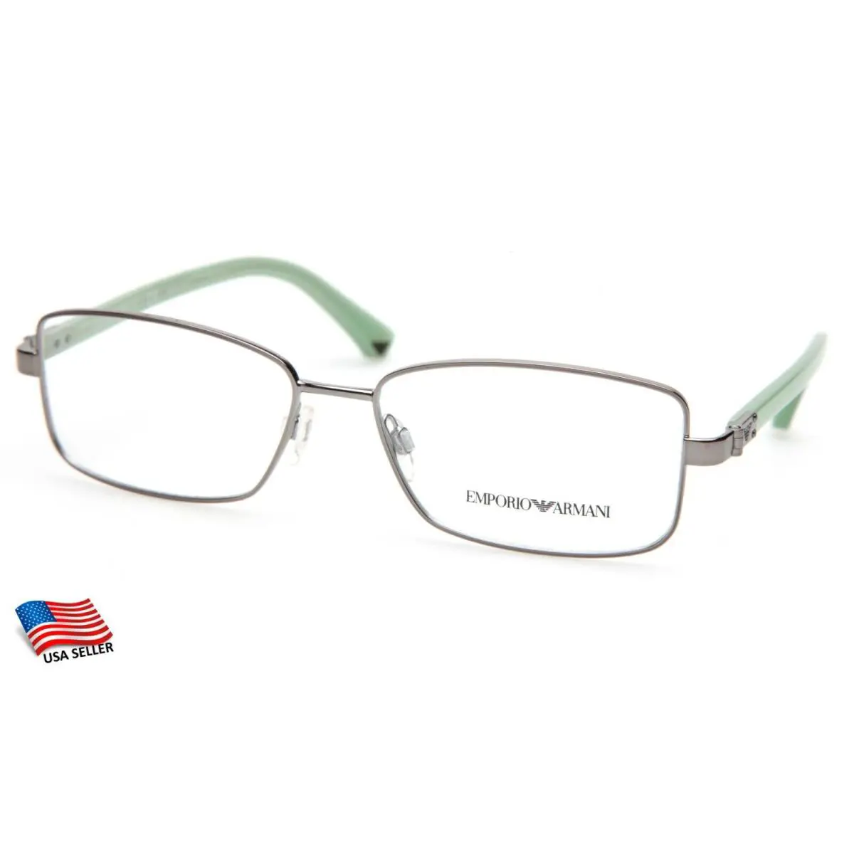 Emporio Armani EA 1004 3010 Gunmetal Eyeglasses Glasses Frame 54-15-140 B34