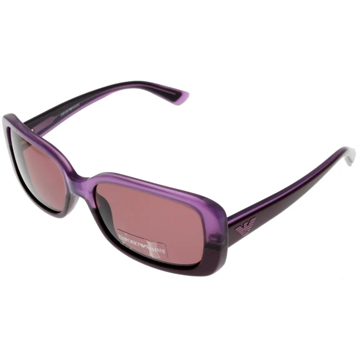 Emporio Armani Sunglasses Women Rectangular Violet Pink EA9547 N3Z