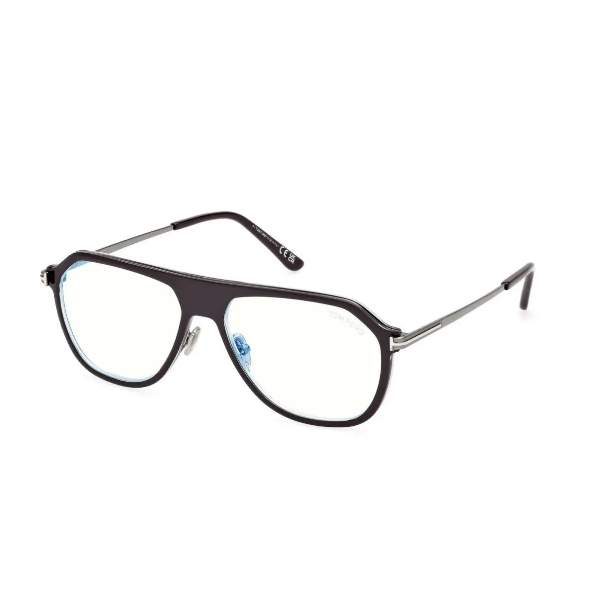 Tom Ford FT5943-B 050 Brown/ruthenium 56MM Eyeglasses 56-15-150