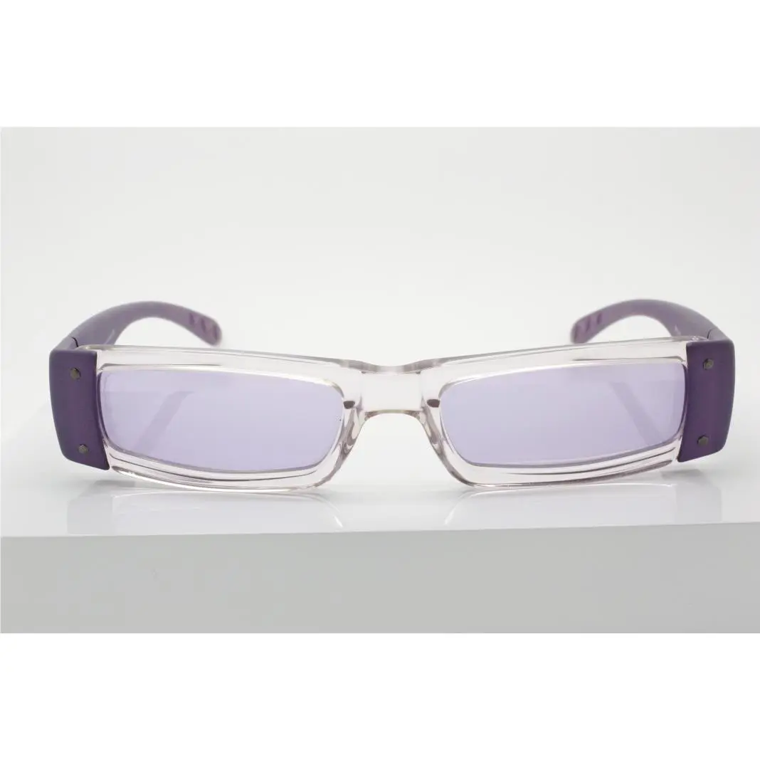 Emporio Armani EA 615-S Purple Transparent 444 Vintage Eyeglasses Size 51mm