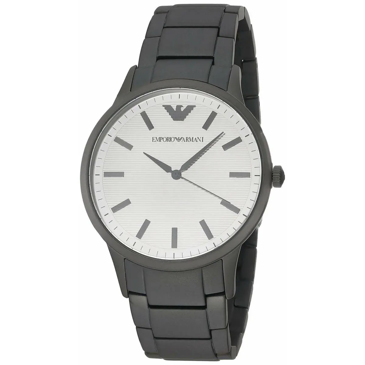 Emporio Armani Men`s Quartz Silver Dial Watch - AR11259