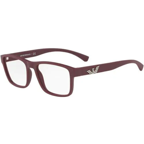 Emporio Armani Eyeglasses EA 3149 5751 Matte Bordeaux W/ Demo Lens 53MM