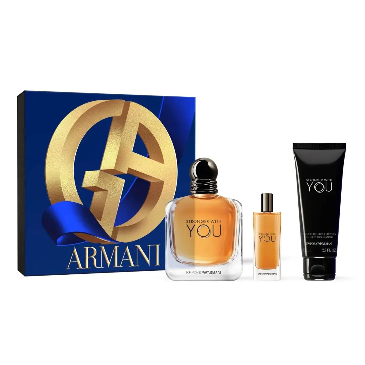 Emporio Armani Stronger with You Gift Set - 3.4 oz Edt Spray