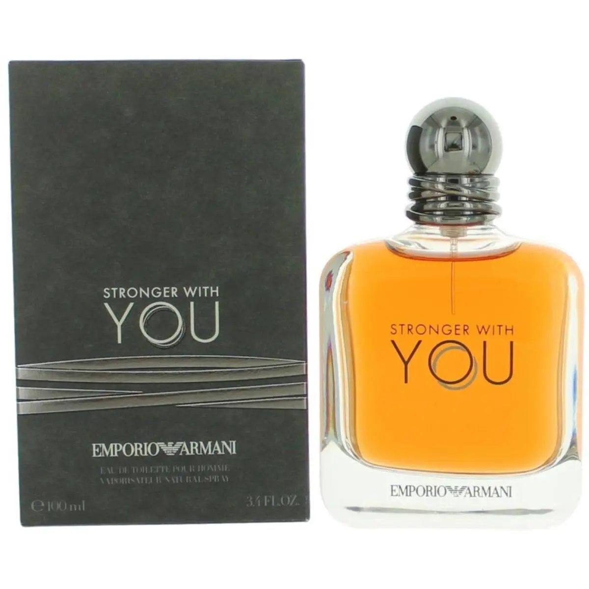 Men`s Eau De Toilette Spray Stronger with You Soothing Fragrance by Emporio Armani