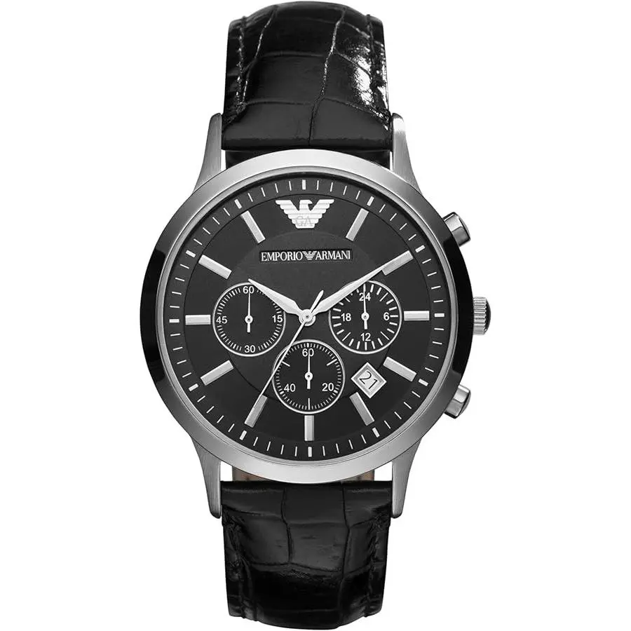 Emporio Armani Men`s Classic 43mm Quartz Watch AR2447