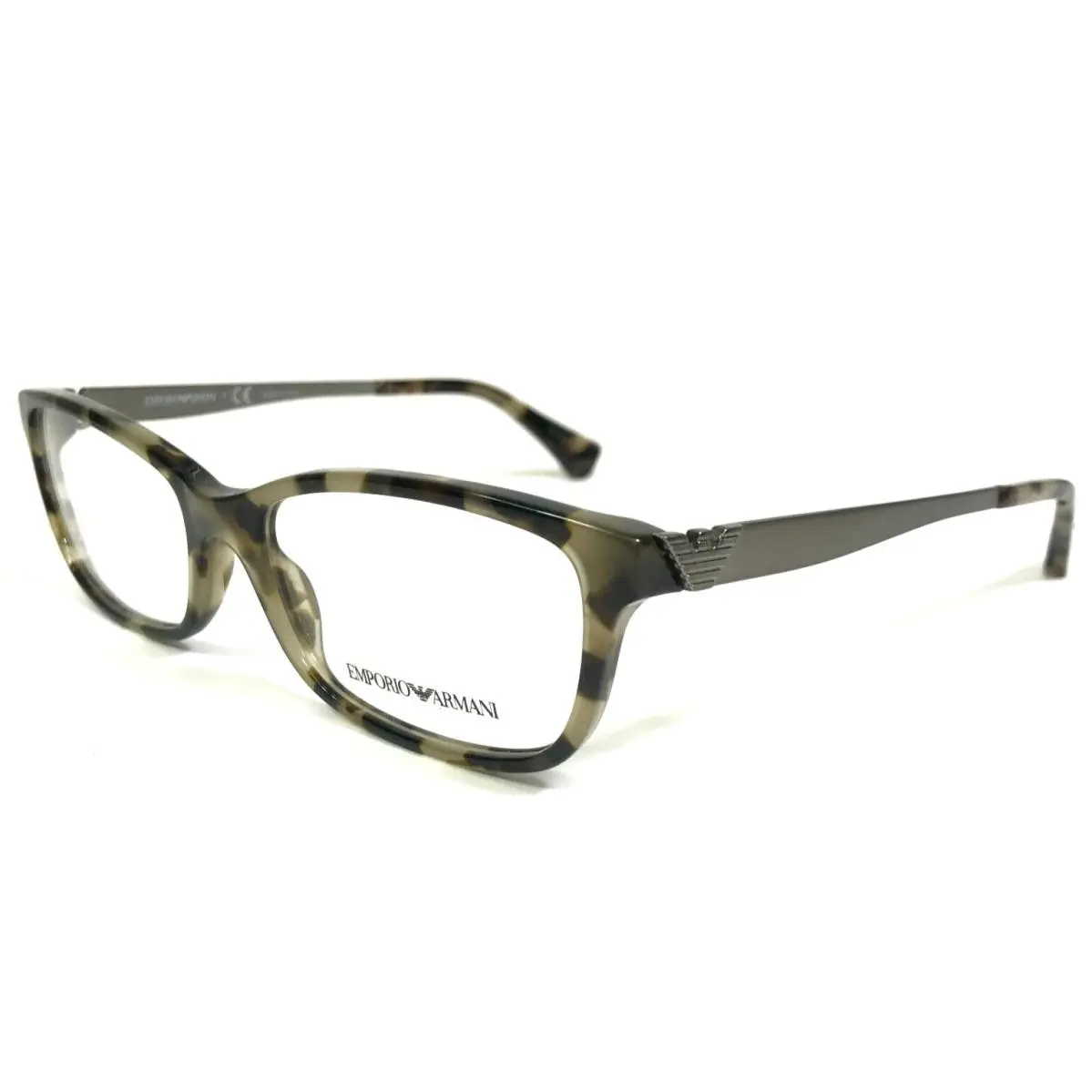 Emporio Armani Eyeglasses Frames EA3031 5234 Tortoise Brown Gray 53-17-140