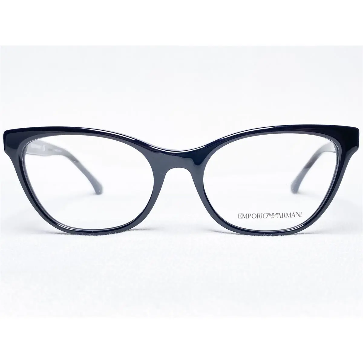 Emporio Armani EA3142 5001 Womens Black Cats Eye Eyeglasses Frames 53/18 145