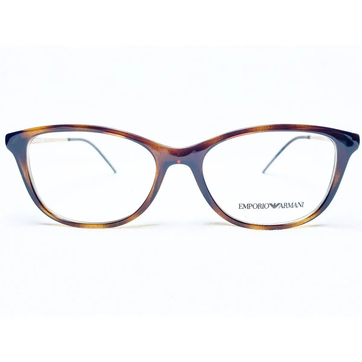 Emporio Armani EA3102 5026 Womens Havana Rectangle Eyeglasses Frames 52/16
