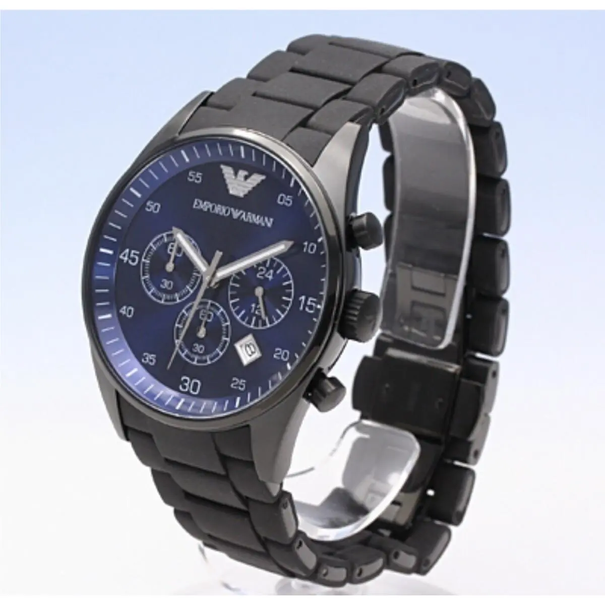 Sport AR5921 Blue Dial Men`s Watch by Emporio Armani