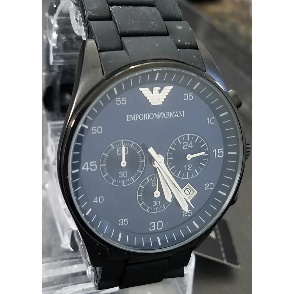 Emporio Armani Sport AR5921 Blue Dial Men`s Watch