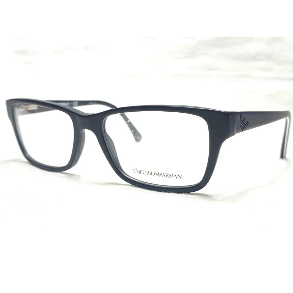 Emporio Armani EA3057 5364 Men`s Black/white Modern Eyeglasses Frames 54/17