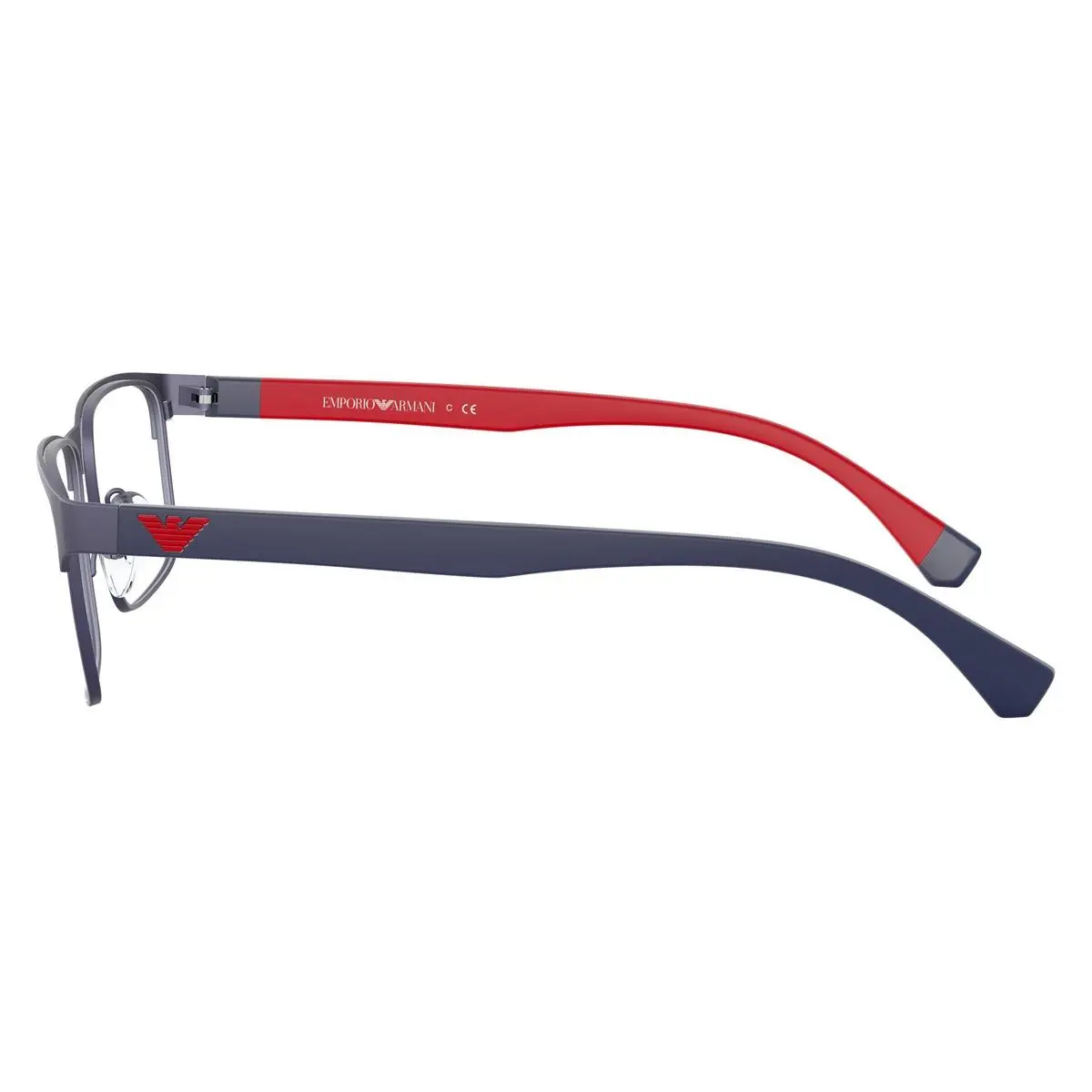 Emporio Armani Rectangle Man Eyeglasses `0EA1105 `3092 56mm `matte Blue