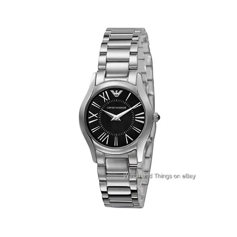 Emporio Armani Mother of Pearl Dial SS Band Ladies Watch AR2040