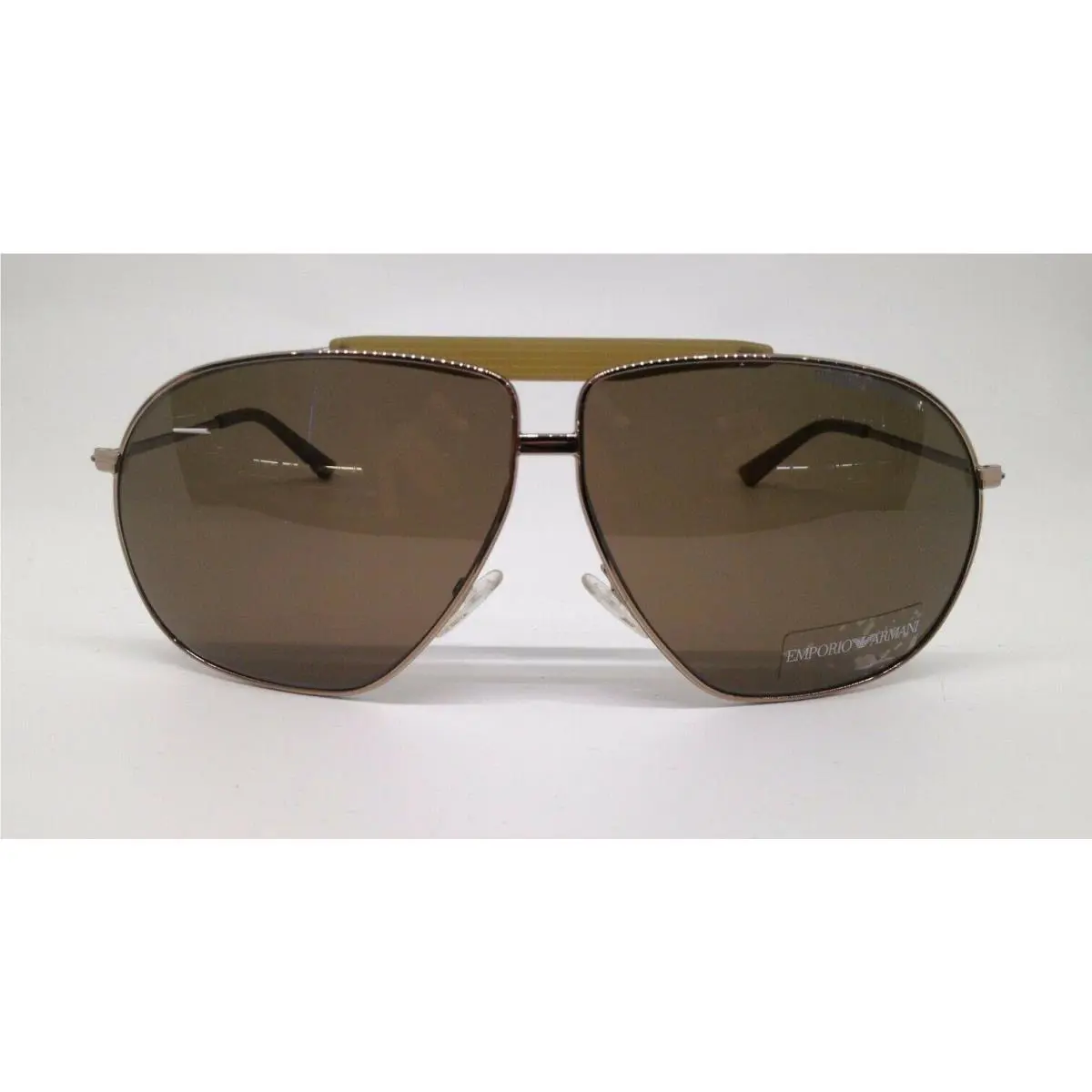 Emporio Armani EA9808/S Gold ORTE4 Metal Aviator Sunglasses Frame 63-09-140