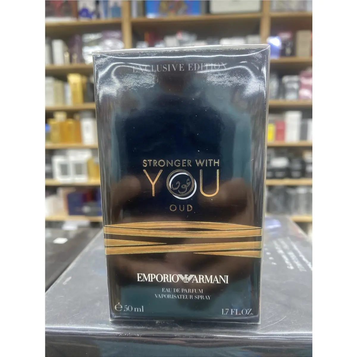Emporio Armani Stronger with You Oud For Men Eau De Parfum 1.7 Oz/ 50 ml